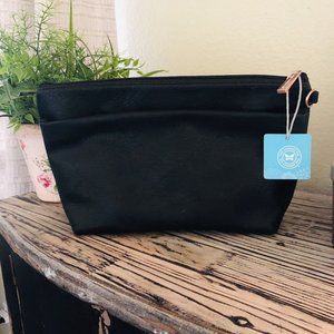 Honest Company Black Travel / Cosmetic Bag